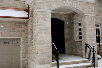 Masonal natural stone veneer