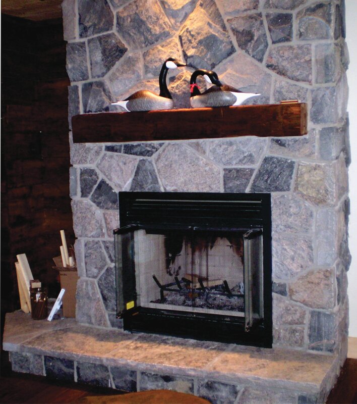 GRANITE FIREPLACE