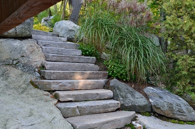 granite steps