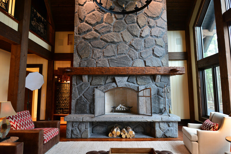 MUSKOKA GRANITE FIREPLACE