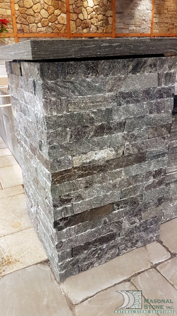 Masonal natural stone veneer